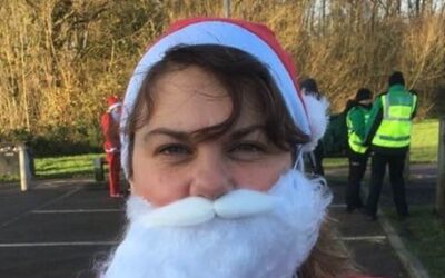 Sara completed the 5k Santa Fun Run for Primrose