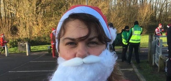 Sara completed the 5k Santa Fun Run for Primrose